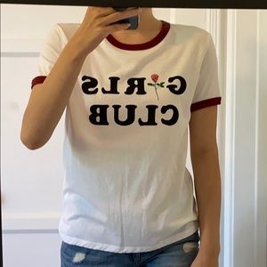 Forever21 Girls Club Shirt (M)